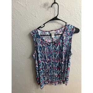 Womens Catherines Sleeveless Top Size 0XWP
